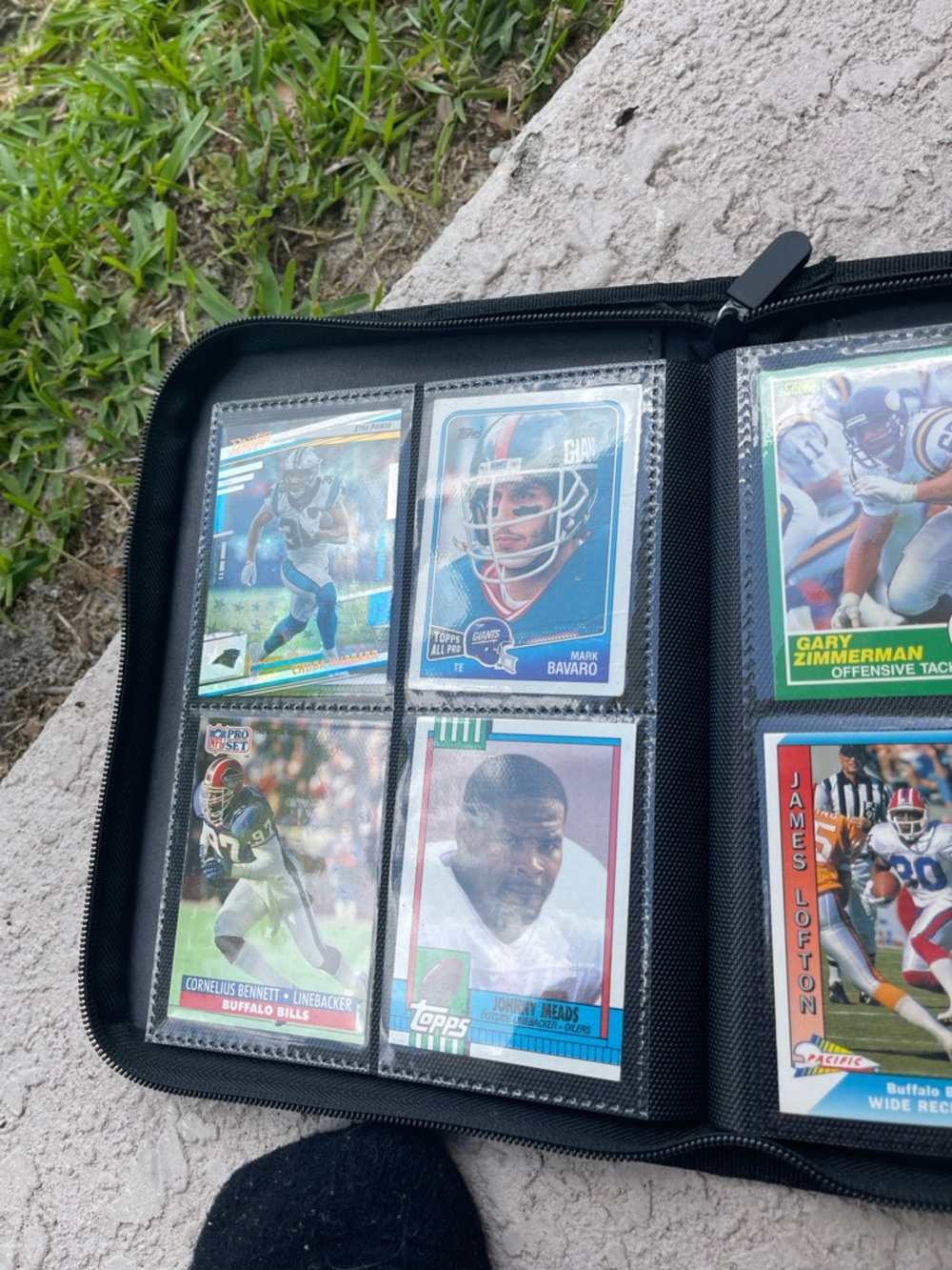 Black Zippered Card Binder for Kids - Compact Collector Organizer - Picture 13 of 16